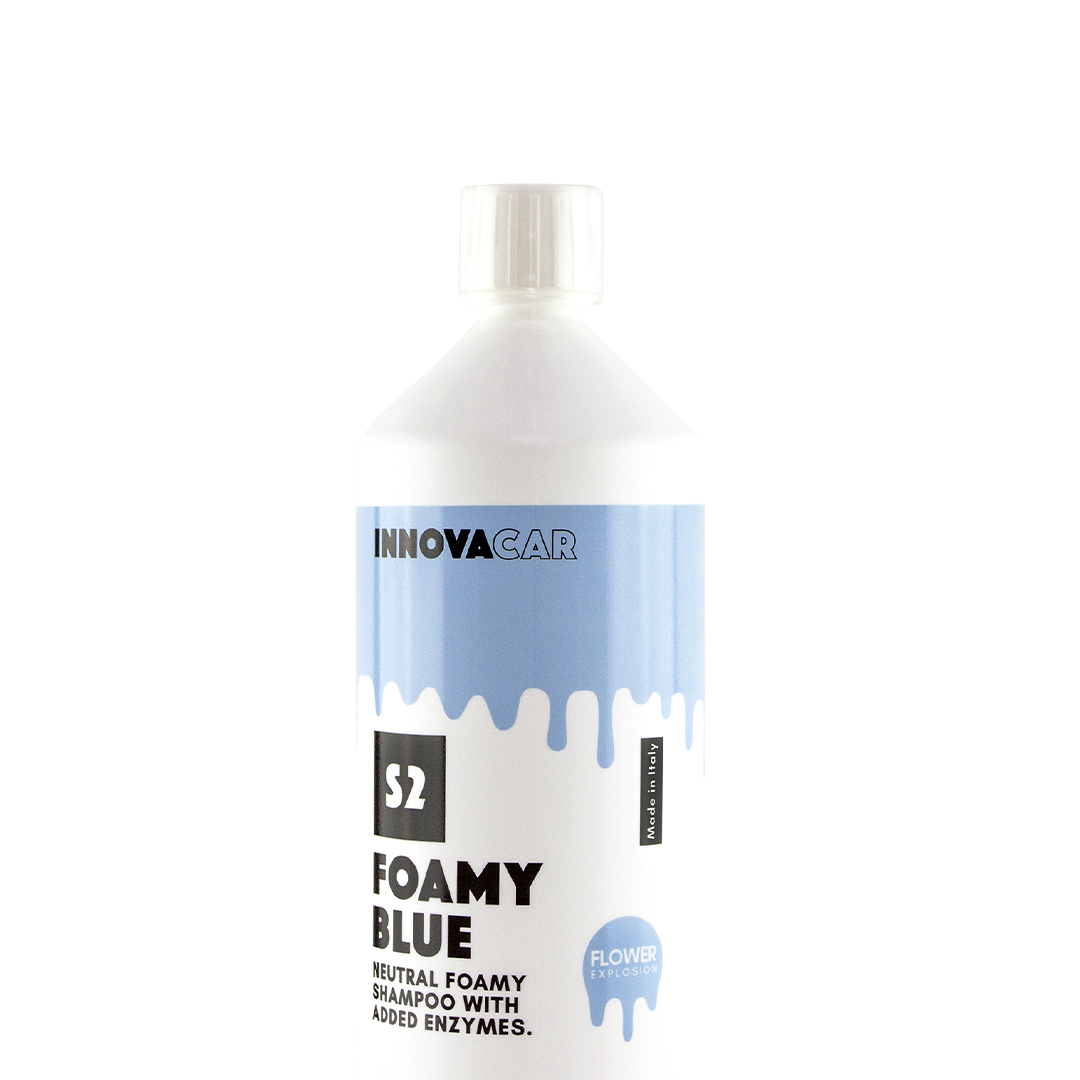 S2 FOAMY BLUE FLOWER